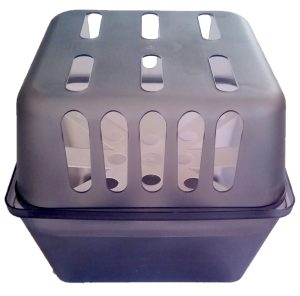 reilo 450g Luftentfeuchter Box leer, Entfeuchterbox für Raumentfeuchter Granulat, kompatibel mit gängigen Entfeuchtern für Wohnraum, Schlafzimmer, Keller