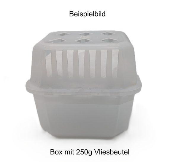 reilo Mini Luftentfeuchter Box leer, Entfeuchterbox für Raumentfeuchter Granulat 250g oder 450g TAB – Bild 5