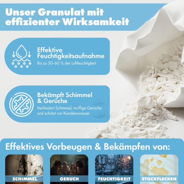 reilo XXL Raumentfeuchterbox (gt) mit 1kg Duft- Luftentfeuchtergranulat Nachfüllpack (Citrus, Jasmin, Lavendel, Ocean oder als Duftset) – Bild 5