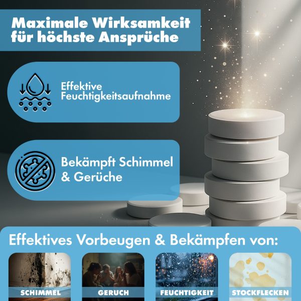reilo Mini-Raumentfeuchterbox und 450g Luftentfeuchter TAB, Luftentfeuchter-Komplettset – Bild 6